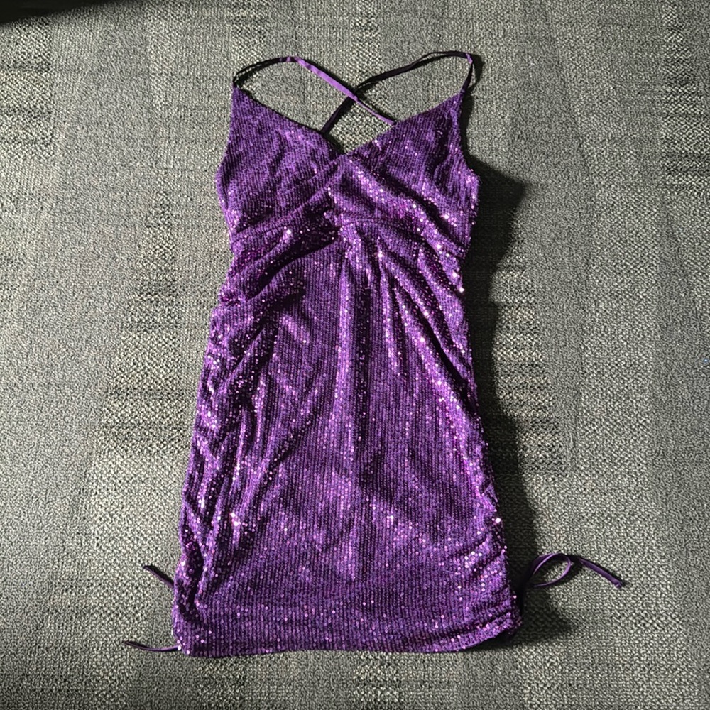 Prom dress. Purple. Bought from kohls.